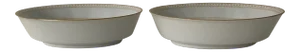 Noritake Barrington 2030 Pattern Serving Bowls - a Pair