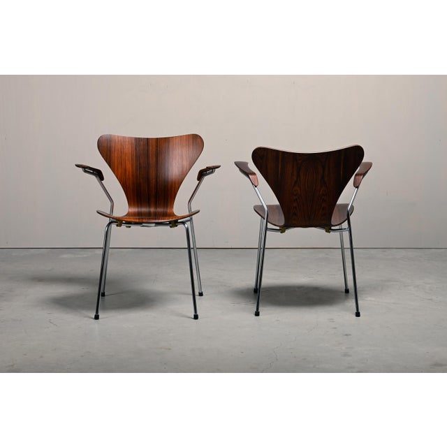 Series 7 Armchair by Arne Jacobsen for Fritz Hansen, Denmark, 1960s For Sale - Image 9 of 18
