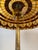 Metal Vintage Tiffany Revival Leaded Stained Glass Table Lamp With Cast Brass Tree-Form Base For Sale - Image 7 of 12