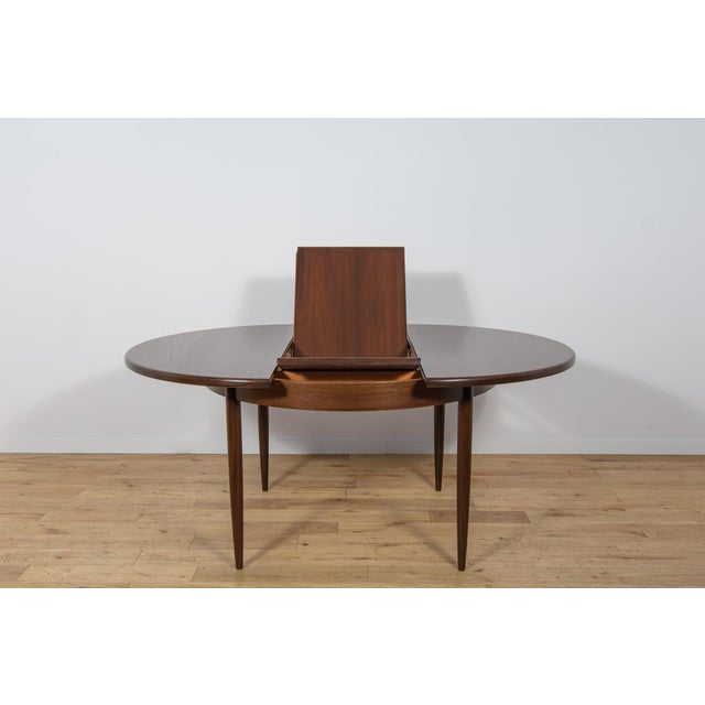 1960s Mid-Century Round Teak Fresco Dining Table from G-Plan, United Kingdom, 1960s For Sale - Image 5 of 18