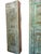 Blue Vintage Spanish Revival Carved Wood Barn Door | Handcrafted Solid Wood Sliding Door Panel 96x27 For Sale - Image 8 of 9