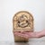 19th Century Antique Japanese Hand-Painted Leather Pillow Box For Sale - Image 5 of 5