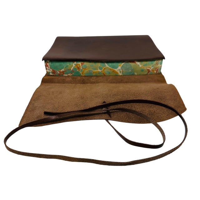Authentic Vintage 2003 Cavallini & Co. Roma Lussa Italian Leather Journal For Sale In Tampa - Image 6 of 13
