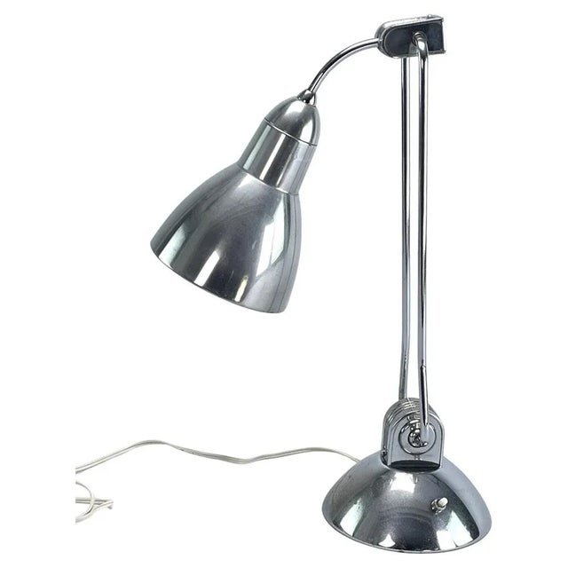 Art Deco Table Lamp Charlotte Perriand Jumo Lamp Work Lamp from Jumo, 1930s For Sale - Image 10 of 10