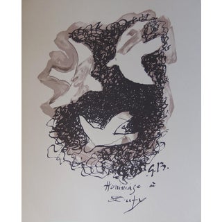 Georges Braque, Composition with Birds, Lithograph For Sale
