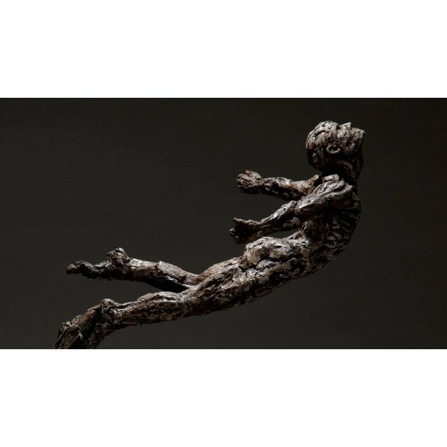 Ian Edwards - Born within Fire - Original Signed Bronze Sculpure Dimensions: 87 x 30 x 22 cm Edition of 12 Edwards’...