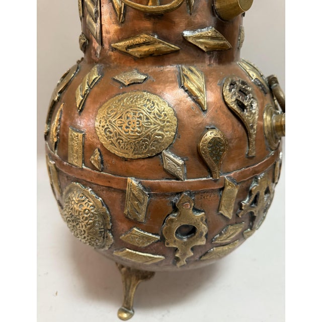 19th-Century Tibetan Copper and Brass Ritual Vessel For Sale - Image 12 of 12