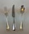 1970s Silver Plated Dinner Fork, Rattail For Sale - Image 10 of 12