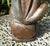 Brown Antique Religious Carved Oak Saint Figure Statue, 1820 For Sale - Image 8 of 18