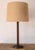 Mid-Century Modern Vintage Danish Modern Teak & Black Metal Table Lamp For Sale - Image 3 of 13