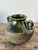 Traditional Vintage Original Studio Pottery Two Handle Vase For Sale - Image 3 of 6