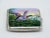 Vintage Sterling Silver Enamel Case Mallard Duck For Sale - Image 4 of 10