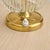 Metal 1930s Italian Murano Glass Leaf Table Lamp in the Manner of Barovier & Toso For Sale - Image 7 of 12