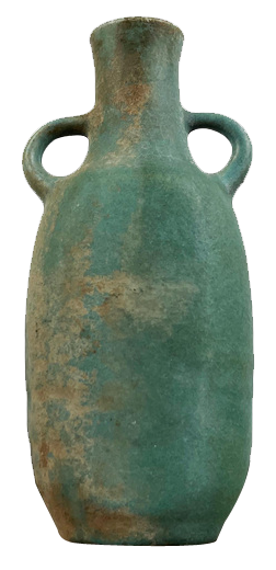 Mid-Century German Studio Pottery Amphora Vase by Lu and Gerd Grove, 1964