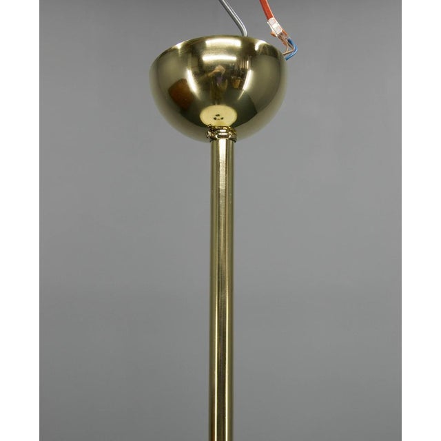 Bauhaus Brass Chandelier from Franta Anyz, 1930s For Sale - Image 17 of 18