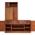 Brown Jack Cartwright for Founders Mid Century Walnut and Cane Credenza and Hutch For Sale - Image 8 of 15