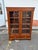 Vintage Solid Wood 2 Door Bookcase. Very well made, finished back, dovetail joint construction Adjustable shelves...