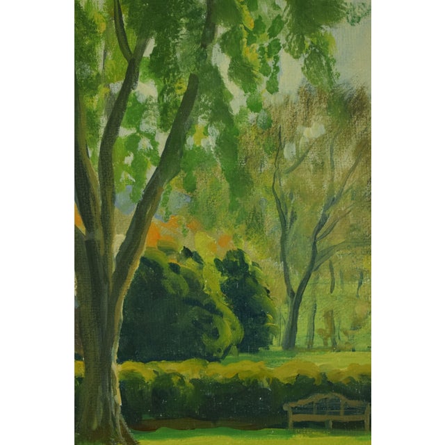 1990s Julian Barrow C1993 'Looking West Over Terrace' For Sale - Image 5 of 5