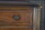 Antique Sheraton Style Book Matched Walnut Four Drawer Tallboy Dresser 49" For Sale - Image 6 of 17