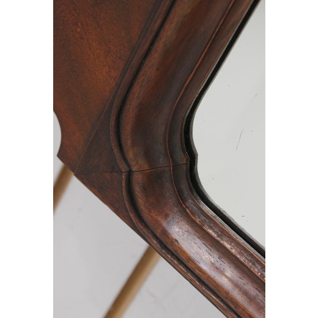 Chippendale Style Mahogany Tall Wall Mirror For Sale - Image 11 of 13