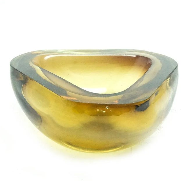 Italian Bowl in Murano Glass by Galliano Ferro for Mandruzzato, 1950s For Sale - Image 6 of 7