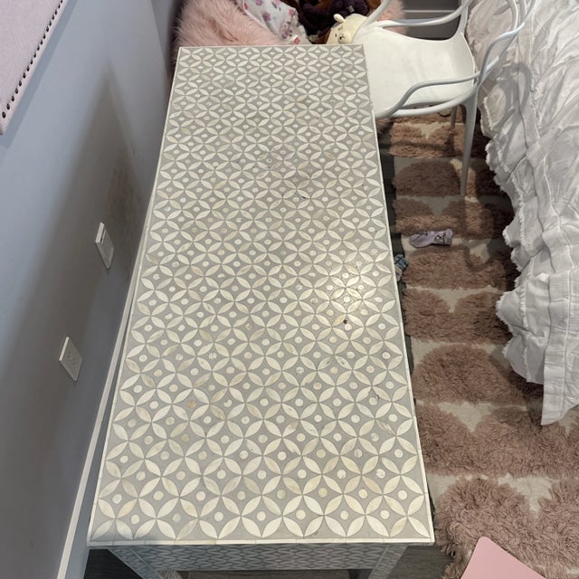 Rh Teen Inlaid Shell Desk For Sale In Los Angeles - Image 6 of 6