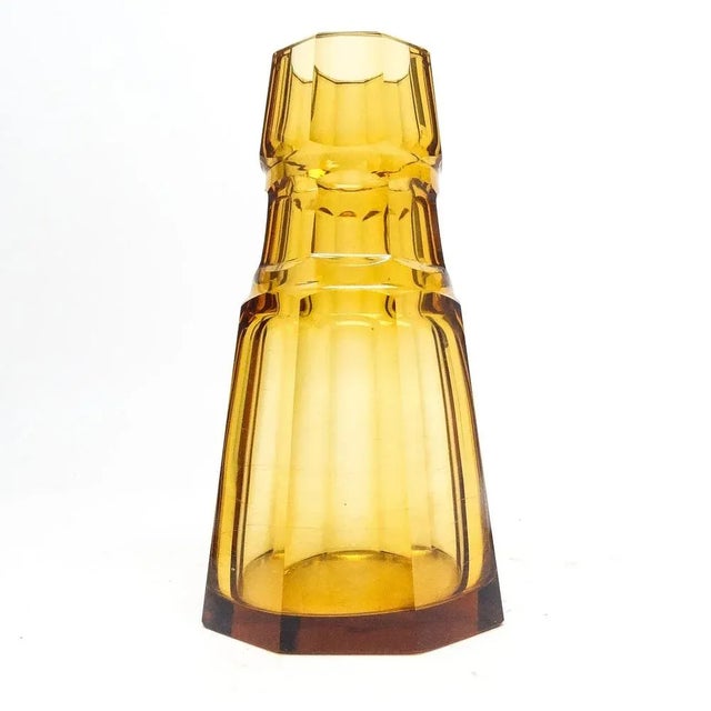 Art Deco Vase from Moser, Former Czechoslovakia, 1930s For Sale - Image 6 of 10