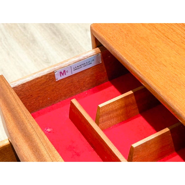 Small Moy Collection Sideboard in Teak by Tom Robertson for McIntosh, 1970s For Sale - Image 6 of 13