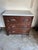 Vintage Walnut 3 Drawer Dresser With Marble Top. For Sale - Image 10 of 12