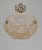 1920s Muller Freres French Art Deco Pendant Chandelier 1920s - Peach Frosted Glass & Nickeled Bronze For Sale - Image 5 of 9