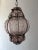 Glass 1 of 3 Big Mid-Century Seguso Murano Amethyst Blown Tortoise Lantern Chandelier For Sale - Image 7 of 9