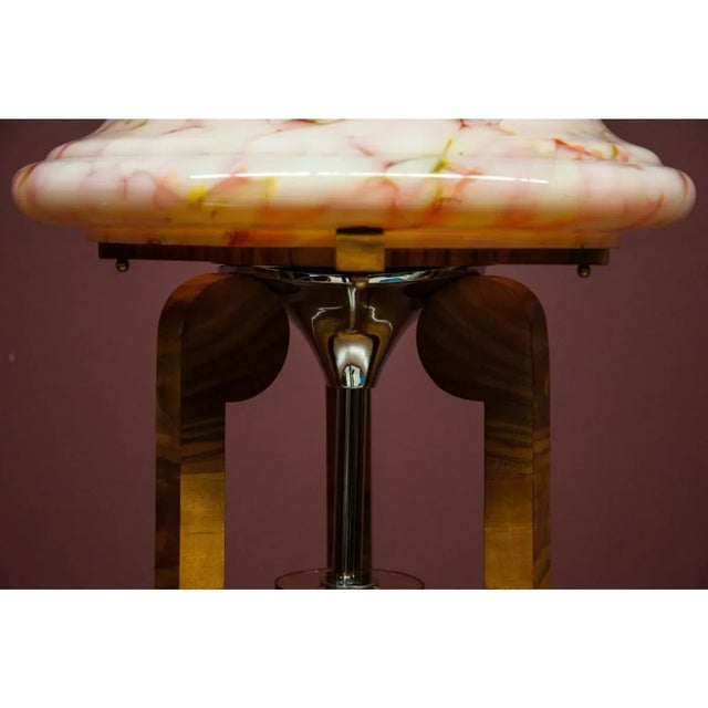 Mid-Century Art Deco Style Table Lamp, 1950s For Sale - Image 4 of 7