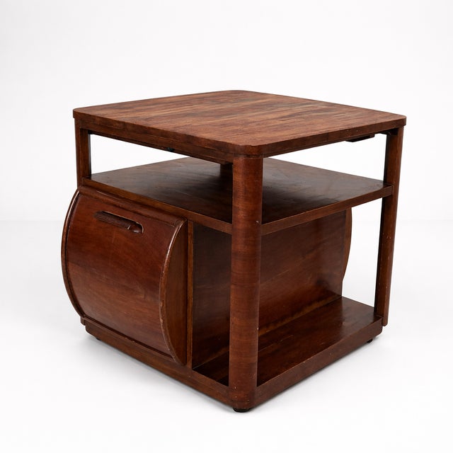 Art Deco Walnut Drinks Cabinet by Incorporall, 1930s For Sale - Image 11 of 11