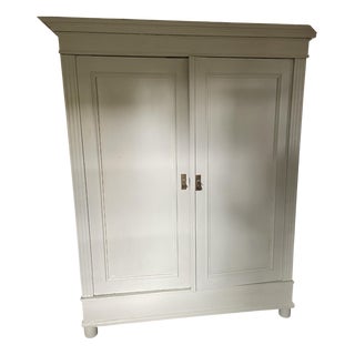 Antique Biedermeier Wardrobe, 1890s For Sale