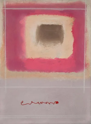 "Rothko Surprise #97" Contemporary Original Mixed-Media Painting by Stephen Neil Gill