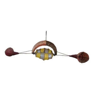 Mid 20th Century Anthony Howe Kinetic Wind Sculpture Whirligig Outdoor Garden Ornament