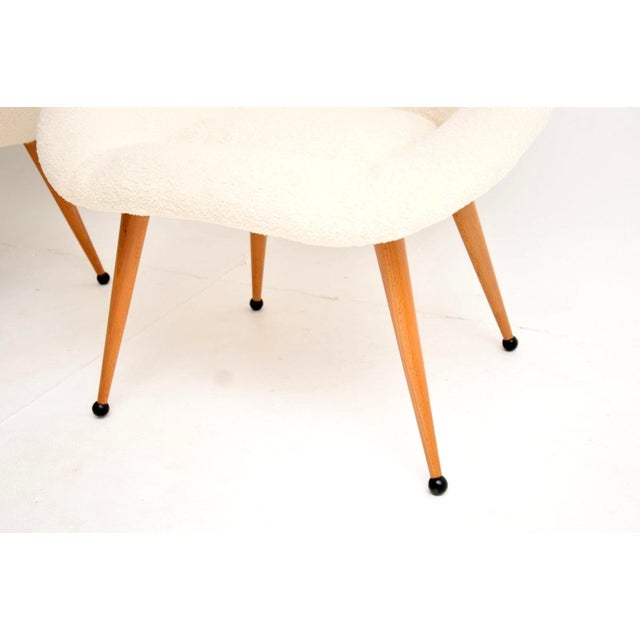 Vintage French Pod Armchairs, 1960s, Set of 2 For Sale - Image 11 of 12