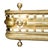 Metal Late Regency Brass Fire Fender For Sale - Image 7 of 9