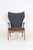 Mid-Century Modern Oak Wing Chair attributed to Kurt Østervig for Rolschau Møbler, 1950s For Sale - Image 3 of 18