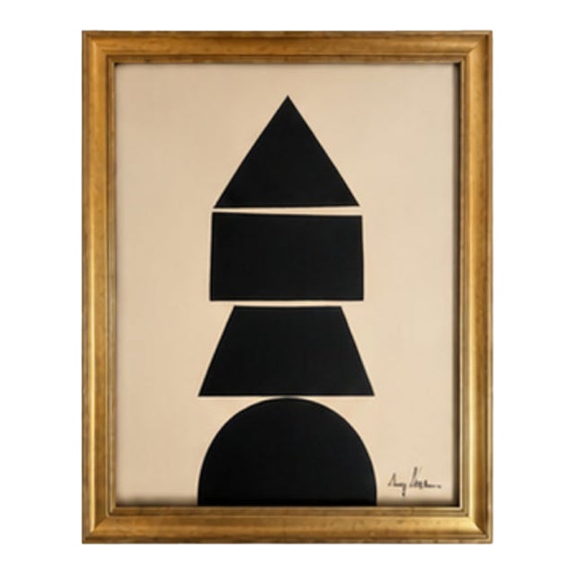 Balance in Form Modern Painting Framed by Bryan Boomershine For Sale