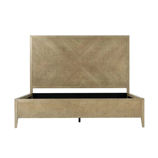 Light Modern Frame California King Bed For Sale In Greensboro - Image 6 of 7