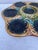 Rustic French Green Majolica Oyster Plate, Circa 1900 For Sale - Image 3 of 5