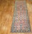 Early 20th Century Rust Salmon Persian Runner - 3'11" x 12'5" For Sale - Image 9 of 9