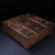 Chinese Huali Rosewood Nine-Grid Treasure Box With Dragon Motif For Sale - Image 3 of 9