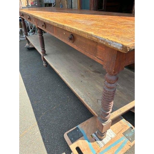 Vintage Drapers Table, 1920s For Sale - Image 3 of 13
