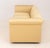 Modern Golden Silk Blend Upholstered Sofa For Sale In New York - Image 6 of 7