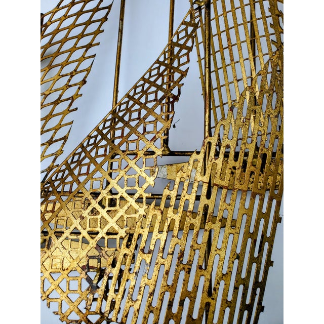 Rare William Bowie ship sculpture - signed 23 H X 25 W Ready to hang on wall Excellent condition