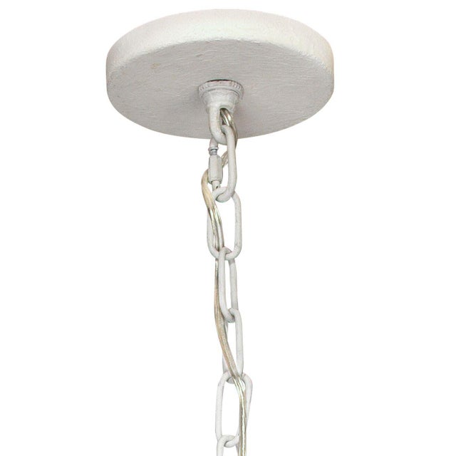 Sculptural lighting is a beautiful way to add a glow to your room. White gesso and plaster is a technique inspired from...