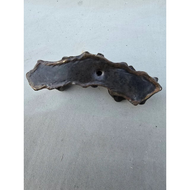 Auburn 1960s Bronze Monkey Sculpture For Sale - Image 8 of 8