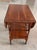 Mid 20th Century Mid 20th Century Walnut Drop Leaf Tea Table/Bar Cart For Sale - Image 5 of 12